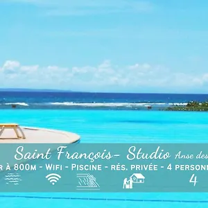 Anse Des Rochers Les Alizés Du Soir Piscine Saint-Francois (Grande-Terre)